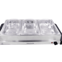 Open Box – Frigidaire 3-Tier Buffet Server / Food Warmer with Warming Tray 7.4L