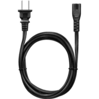2-Prong AC Power Cord Cable Plug for Samsung, Sony, TCL, and More