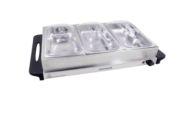 Open Box – Frigidaire 3-Tier Buffet Server / Food Warmer with Warming Tray 7.4L - Image 2
