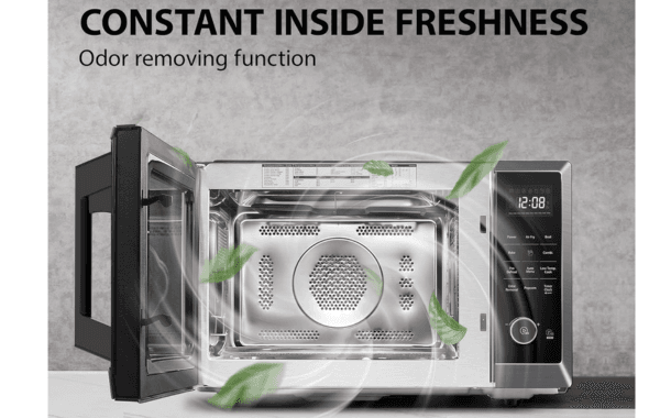 Open Box – TOSHIBA (ML2-EC10SA) 8-in-1 Countertop Microwave with Air Fryer - Image 4