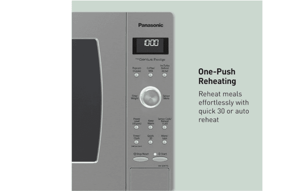 Open Box – Panasonic NN-2.2 Cu. Ft. Cyclonic Wave Countertop Microwave Oven - Image 2